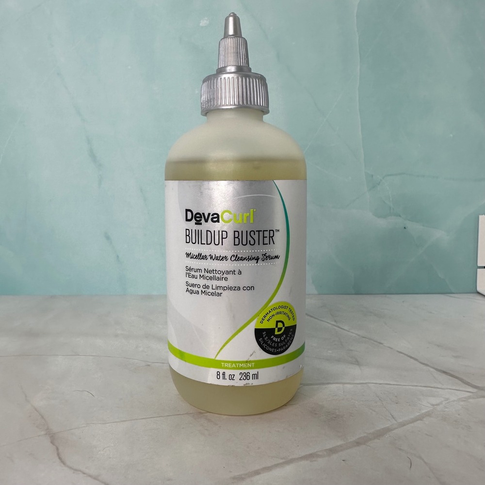 DEVACURL Buildup Buster Micellar Water Curl Cleansing Serum 8oz‎ w/o box